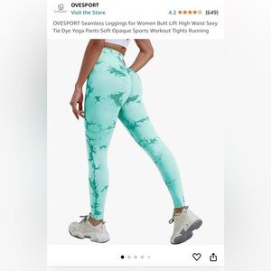 OVESPORT Seamless Leggings for Women